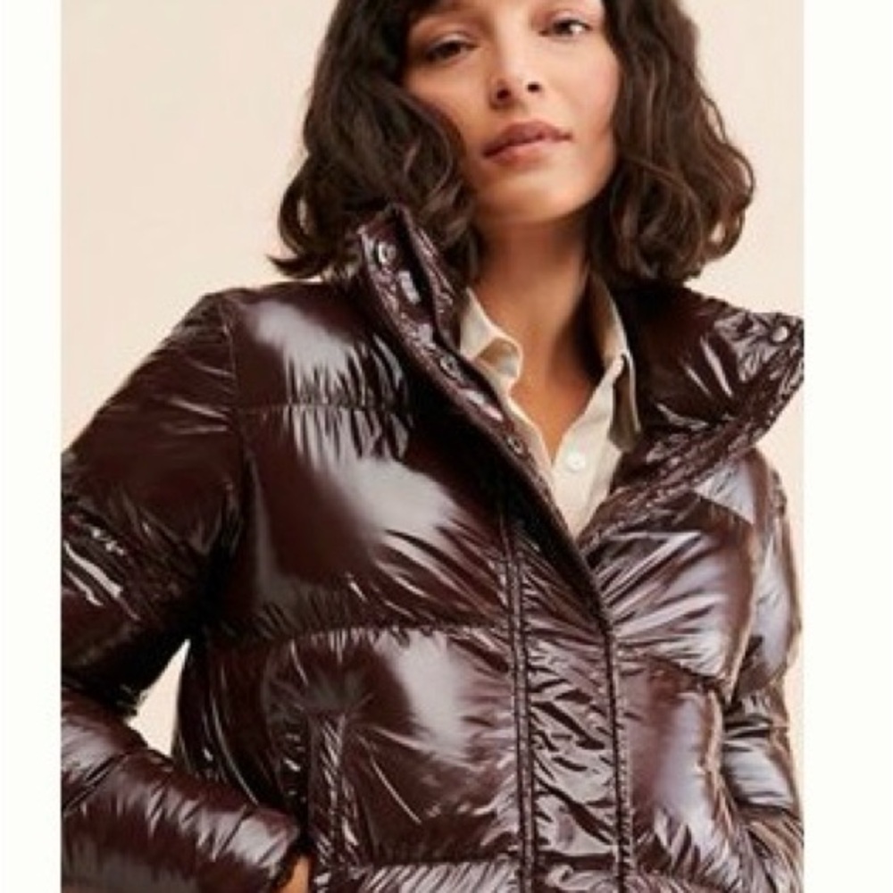Anthropologie noize Brown Puffer Jacket